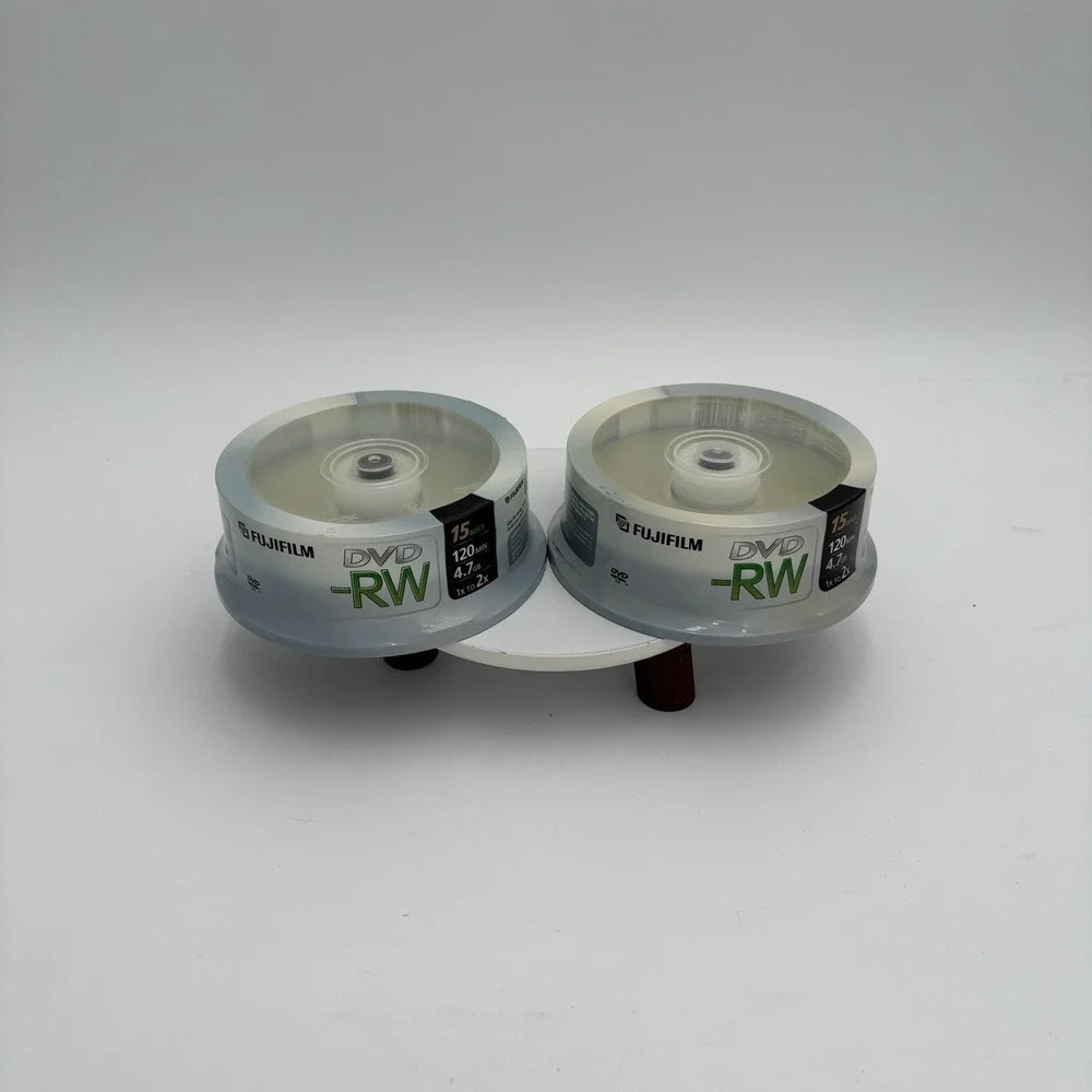 FUJIFILM‎ DVD-RW - 1x to 2x 4.7gb 120min 15 Disc Pack 2 Pack 30 Discs Total